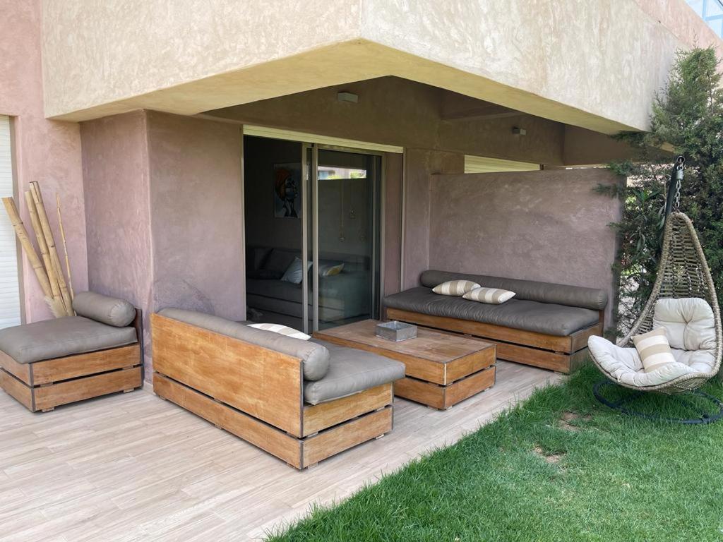 Appartement A Prestigia Marrakeche Avec Jardin Marrakesh Luaran gambar